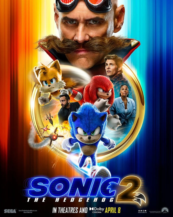 1000 piece jigsaw puzzle for the movie poster: Sonic the Hedgehog 2 (2022) ver23
