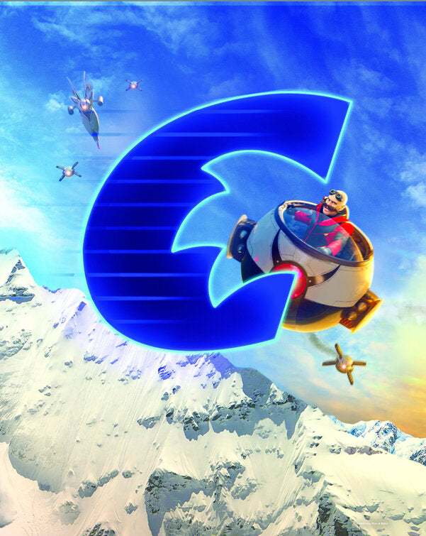 1000 piece jigsaw puzzle for the movie poster: Sonic the Hedgehog 2 (2022) ver33