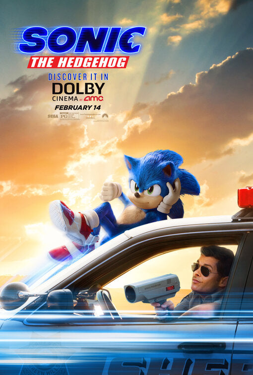 1000 piece jigsaw puzzle for the movie poster: Sonic the Hedgehog (2020) ver17