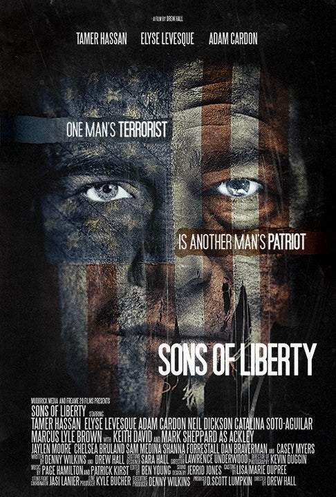 1000 piece jigsaw puzzle for the movie poster: Sons of Liberty (2013)