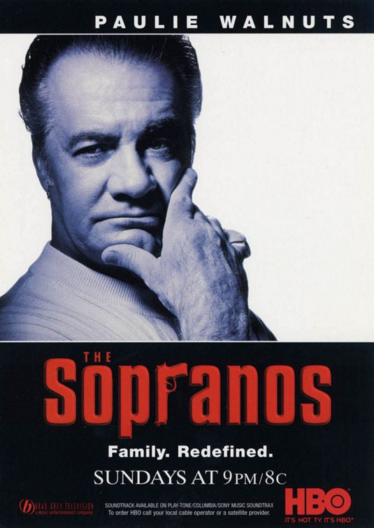 1000 piece jigsaw puzzle for tv poster: The Sopranos, ver16