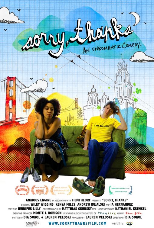 1000 piece jigsaw puzzle for the movie poster: Sorry, Thanks (2010)