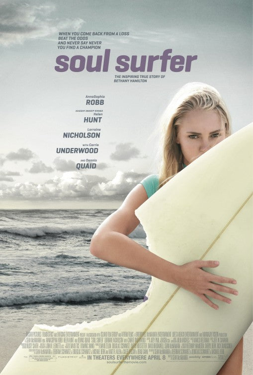 1000 piece jigsaw puzzle for the movie poster: Soul Surfer (2011)