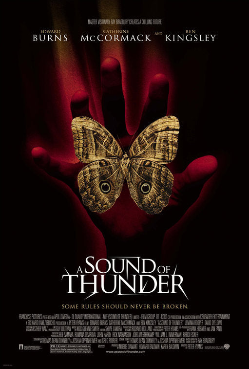 the movie poster: A Sound of Thunder (2005)
