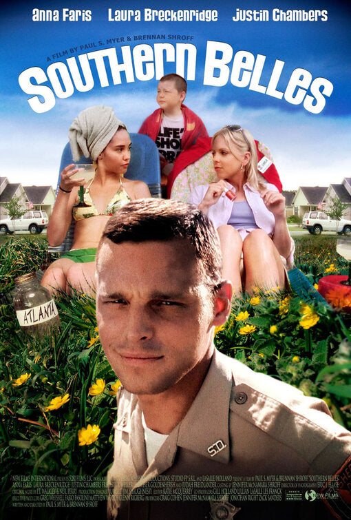 1000 piece jigsaw puzzle for the movie poster: Southern Belles (2005)