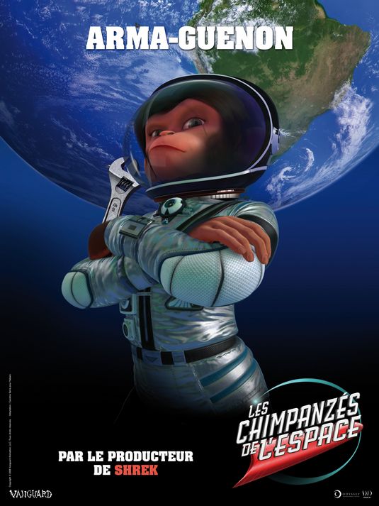 the movie poster: Space Chimps (2008) ver5