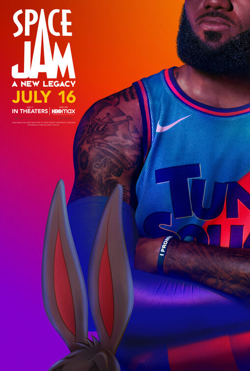 1000 piece jigsaw puzzle for the movie poster: Space Jam: A New Legacy (2021)
