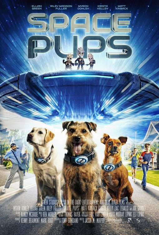 1000 piece jigsaw puzzle for the movie poster: Space Pups (2023)