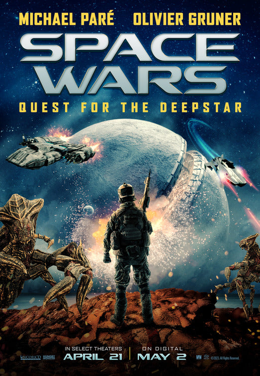 1000 piece jigsaw puzzle for the movie poster: Space Wars: Quest for the Deepstar (2023)