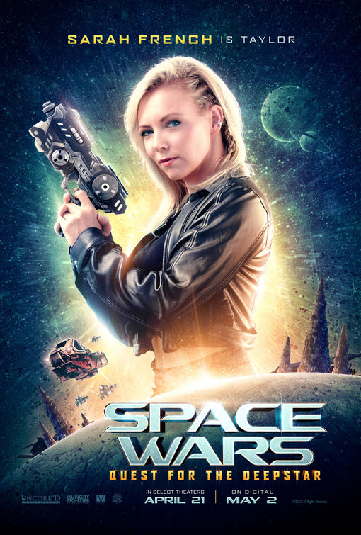1000 piece jigsaw puzzle for the movie poster: Space Wars: Quest for the Deepstar (2023) ver5