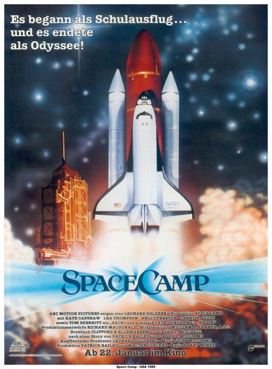 1000 piece jigsaw puzzle for the movie poster: SpaceCamp (1986) ver3