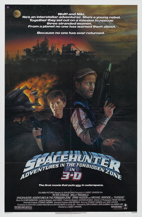 the movie poster: Spacehunter: Adventures in the Forbidden Zone (1983) ver2