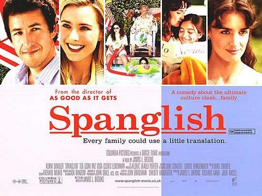 the movie poster: Spanglish (2004) ver3