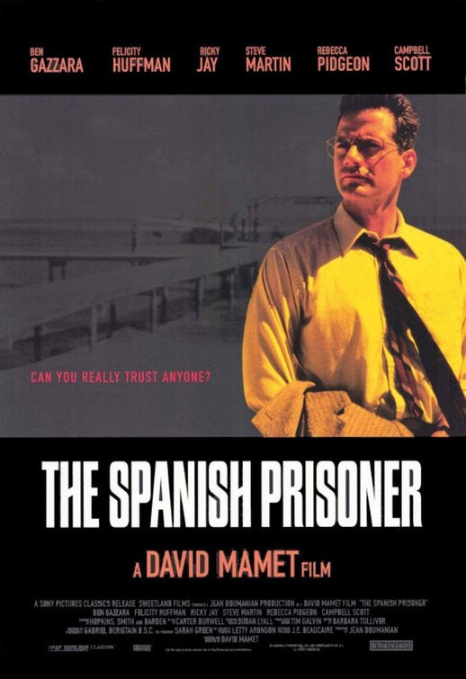 1000 piece jigsaw puzzle for the movie poster: The Spanish Prisoner (1998) ver2