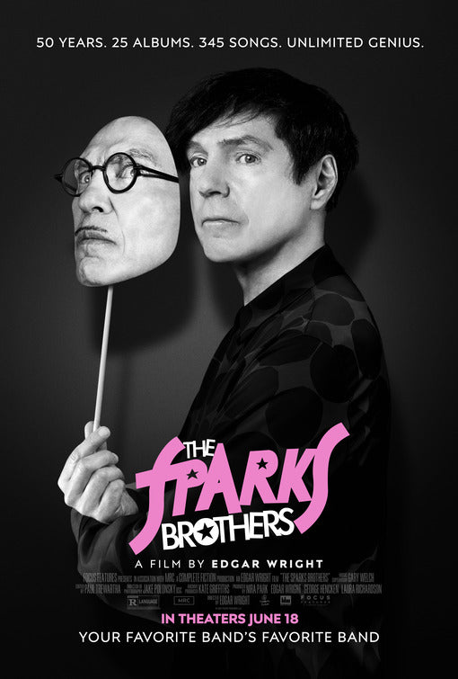 1000 piece jigsaw puzzle for the movie poster: The Sparks Brothers (2021)