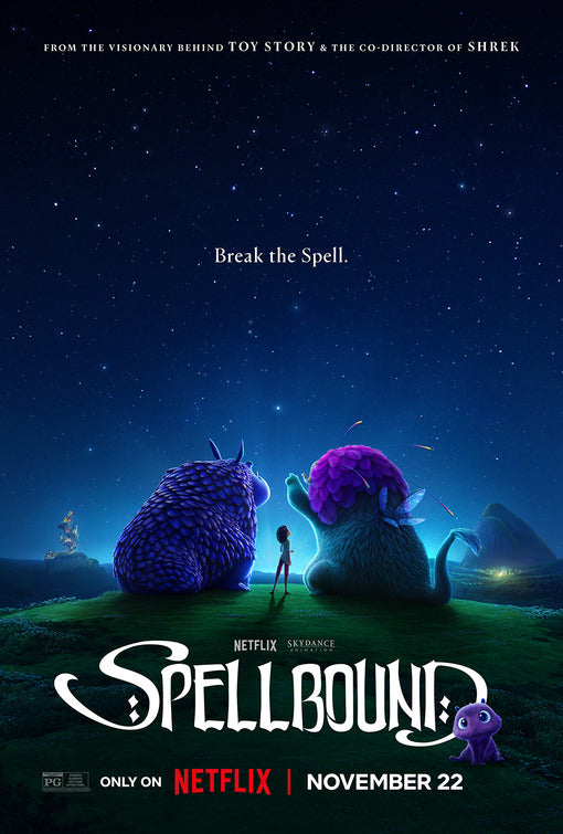 1000 piece jigsaw puzzle for the movie poster: Spellbound (2024)