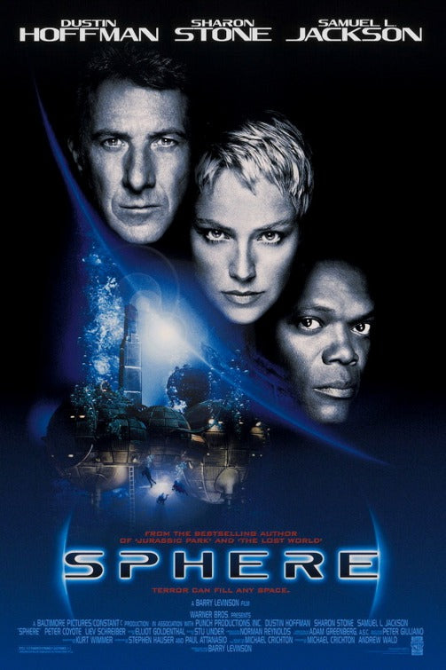 the movie poster: Sphere (1998) ver2