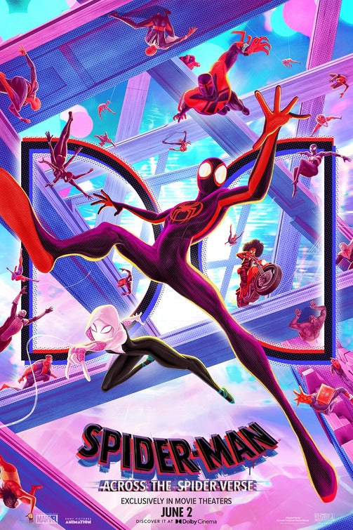 1000 piece jigsaw puzzle for the movie poster: Spider-Man: Across the Spider-Verse (2023) ver6