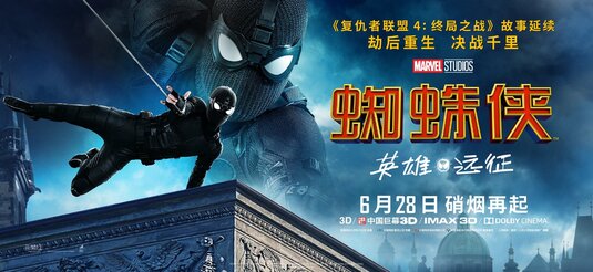 1000 piece jigsaw puzzle for the movie poster: Spider-Man: Far From Home (2019) ver16