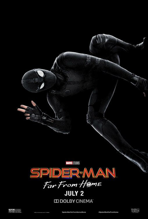 1000 piece jigsaw puzzle for the movie poster: Spider-Man: Far From Home (2019) ver25