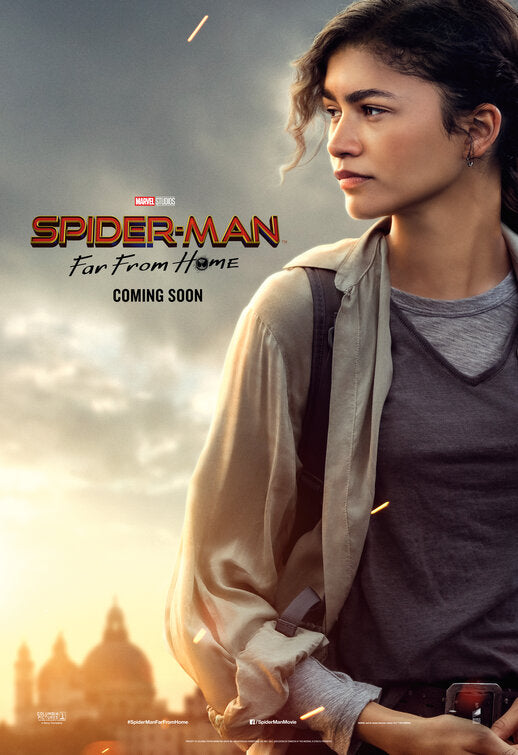 1000 piece jigsaw puzzle for the movie poster: Spider-Man: Far From Home (2019) ver9
