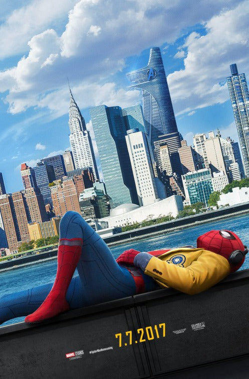 1000 piece jigsaw puzzle for the movie poster: Spider-Man: Homecoming (2017)