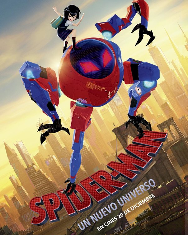 1000 piece jigsaw puzzle for the movie poster: Spider-Man: Into the Spider-Verse (2018) ver11