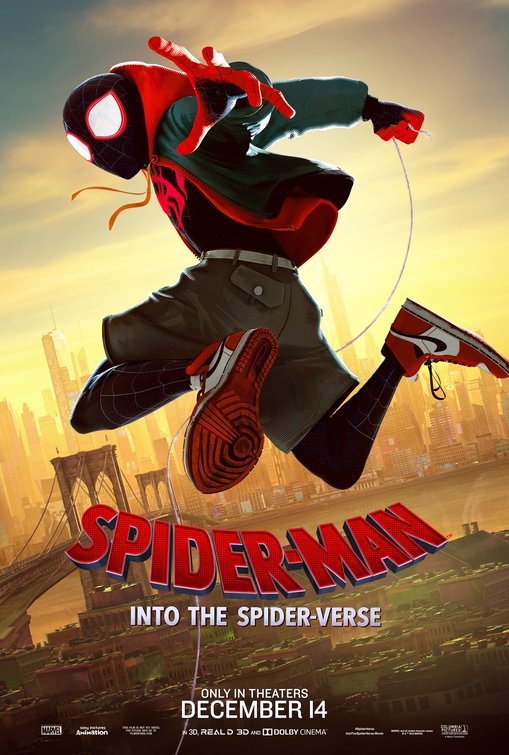1000 piece jigsaw puzzle for the movie poster: Spider-Man: Into the Spider-Verse (2018) ver5