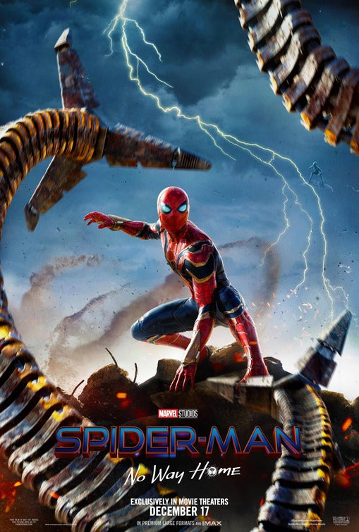 1000 piece jigsaw puzzle for the movie poster: Spider-Man: No Way Home (2021)