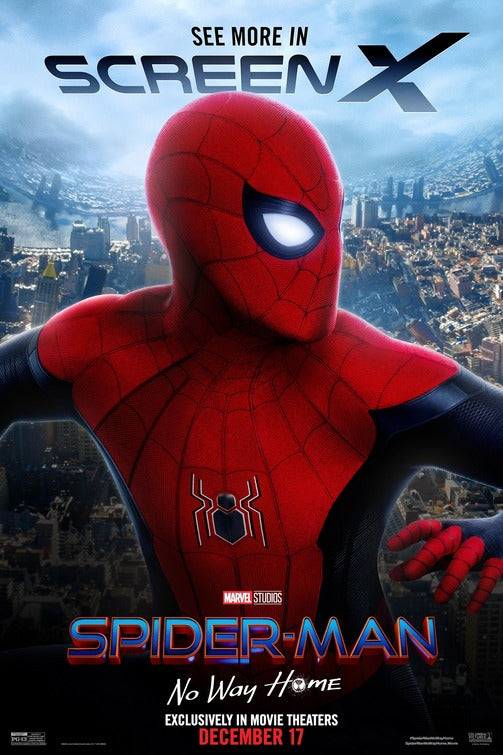 1000 piece jigsaw puzzle for the movie poster: Spider-Man: No Way Home (2021) ver18