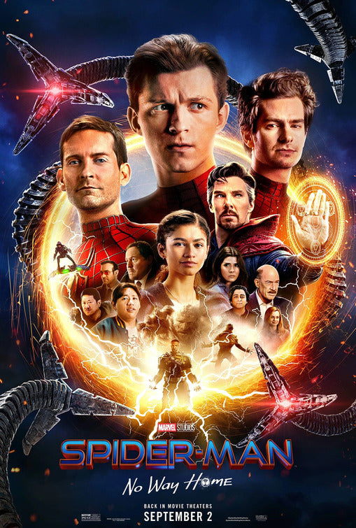 1000 piece jigsaw puzzle for the movie poster: Spider-Man: No Way Home (2021) ver22