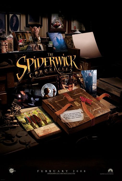 the movie poster: The Spiderwick Chronicles (2008) ver2
