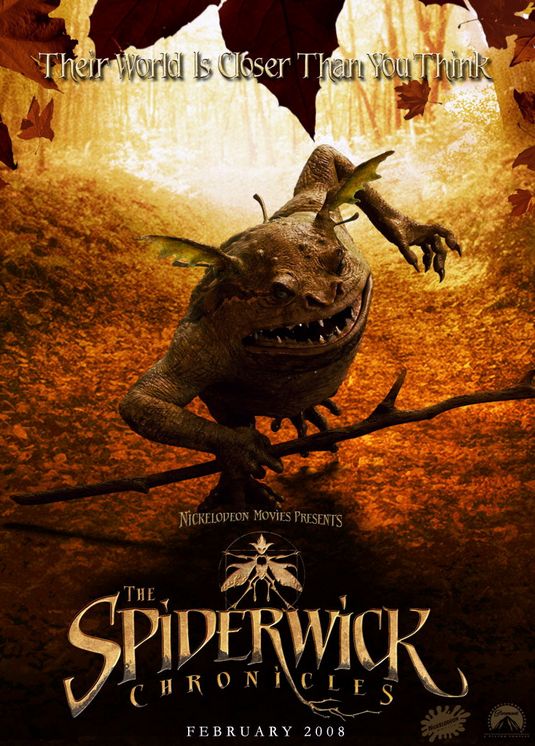 the movie poster: The Spiderwick Chronicles (2008) ver3