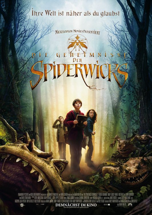 the movie poster: The Spiderwick Chronicles (2008) ver5