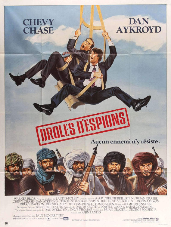 1000 piece jigsaw puzzle for the movie poster: Spies Like Us (1985) ver2