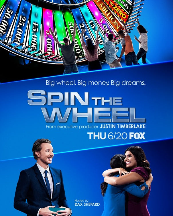 1000 piece jigsaw puzzle for tv poster: Spin the Wheel