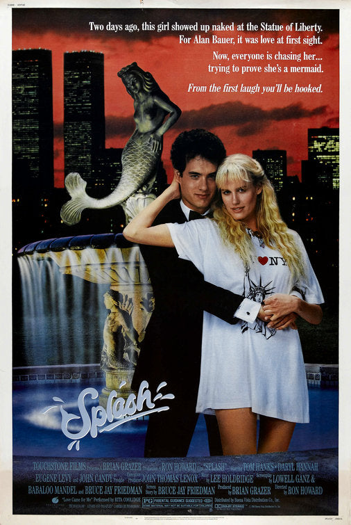the movie poster: Splash (1984) ver1