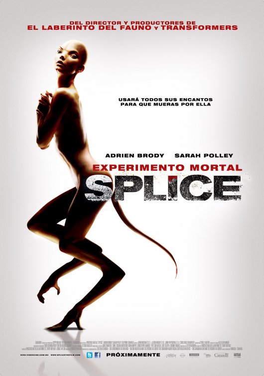 1000 piece jigsaw puzzle for the movie poster: Splice (2010) ver10