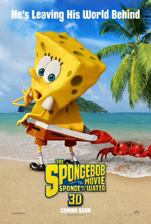 1000 piece jigsaw puzzle for the movie poster: The SpongeBob Movie: Sponge Out of Water (2015)