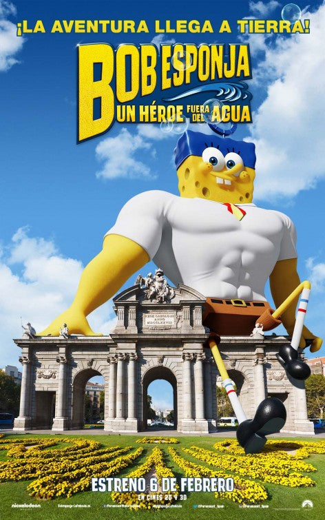 1000 piece jigsaw puzzle for the movie poster: The SpongeBob Movie: Sponge Out of Water (2015) ver30