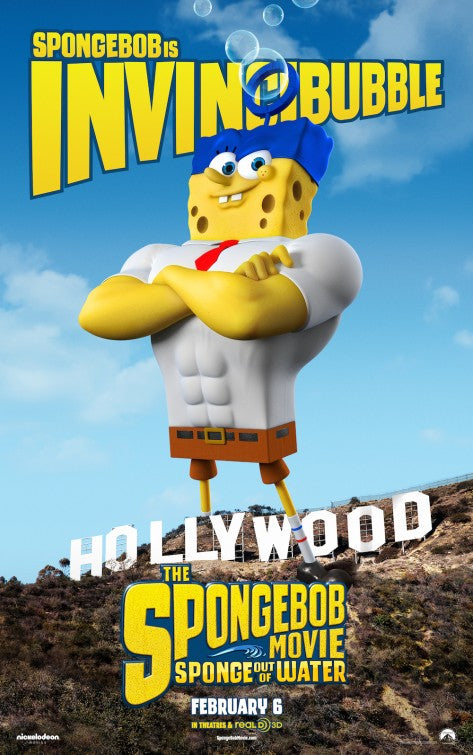 1000 piece jigsaw puzzle for the movie poster: The SpongeBob Movie: Sponge Out of Water (2015) ver7