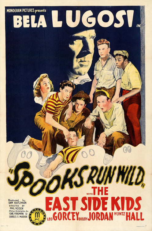 1000 piece jigsaw puzzle for the movie poster: Spooks Run Wild (1941)