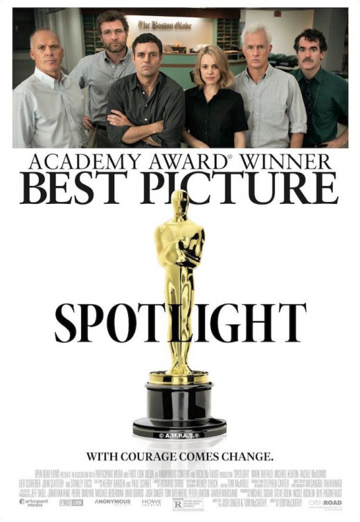 1000 piece jigsaw puzzle for the movie poster: Spotlight (2015) ver4