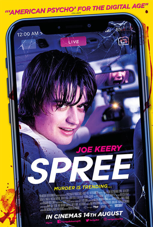 1000 piece jigsaw puzzle for the movie poster: Spree (2020) ver2