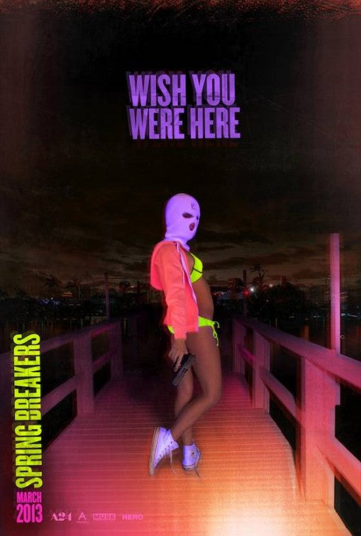 1000 piece jigsaw puzzle for the movie poster: Spring Breakers (2013) ver2