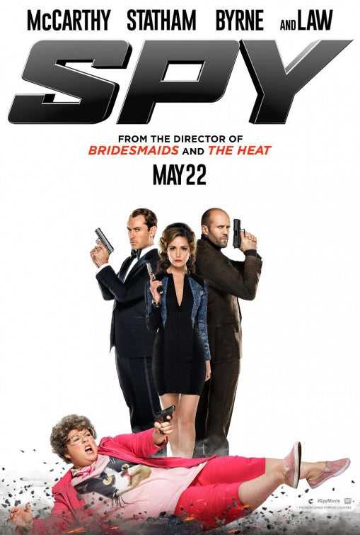 1000 piece jigsaw puzzle for the movie poster: Spy (2015)