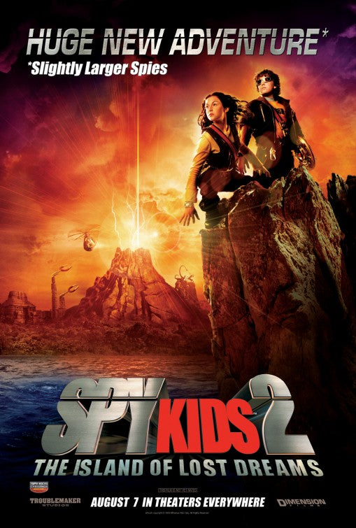 the movie poster: Spy Kids 2: The Island of Lost Dreams (2002)
