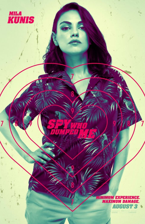 1000 piece jigsaw puzzle for the movie poster: The Spy Who Dumped Me (2018)