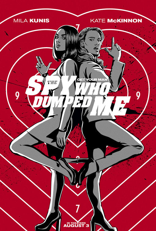 1000 piece jigsaw puzzle for the movie poster: The Spy Who Dumped Me (2018) ver23