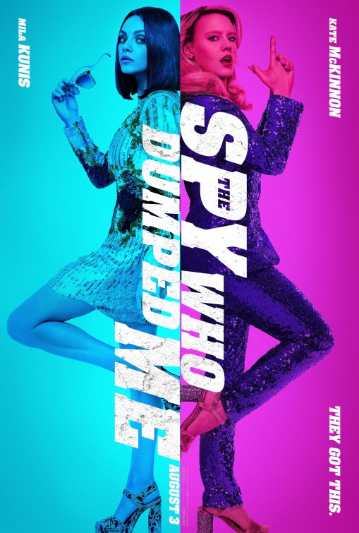 1000 piece jigsaw puzzle for the movie poster: The Spy Who Dumped Me (2018) ver5